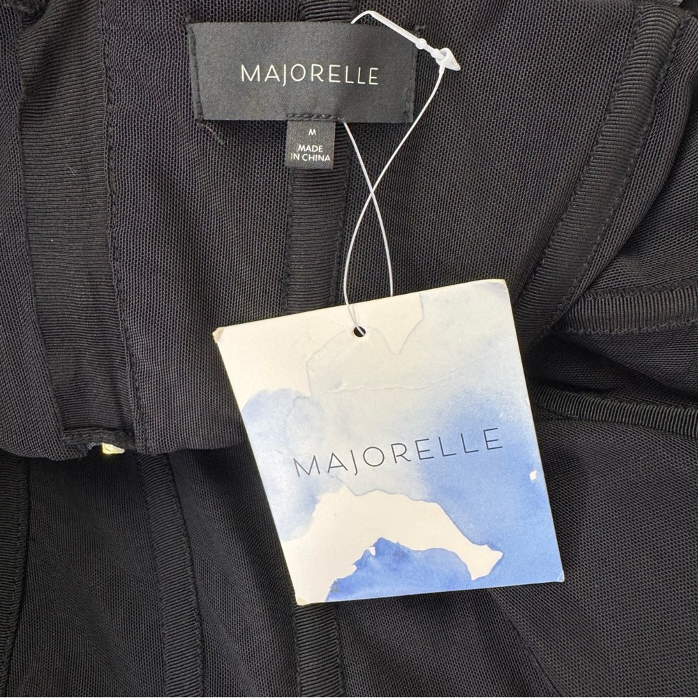 NEW Majorelle Brooke Mini Dress Black Size Medium - Picture 7 of 9